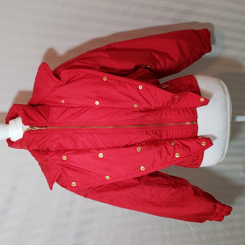 Vintage Ski Jacket Vintage Red Jacket Vintage Fera Skiwear Jacket